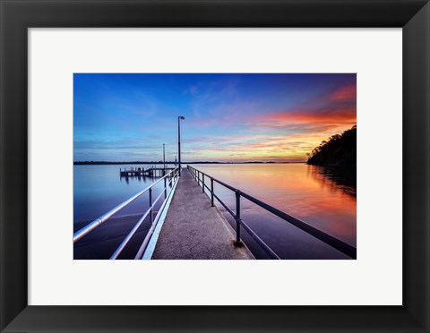 Framed Fin de Jours Print