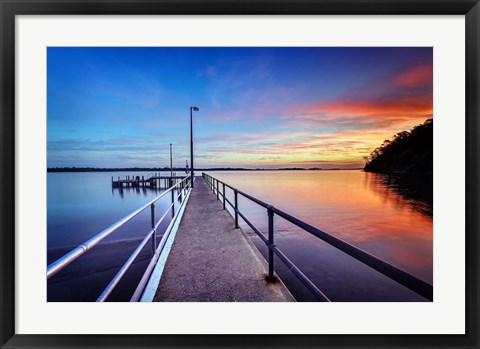 Framed Fin de Jours Print