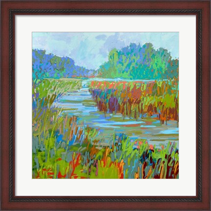 Framed Bend in the River Print