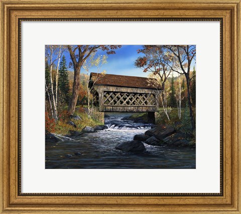 Framed Trout Creek Crossing Print