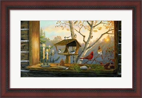 Framed Evening Reflections Print