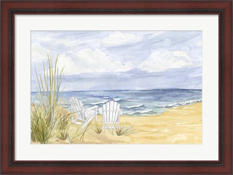 Framed By the Sea Landscape Print