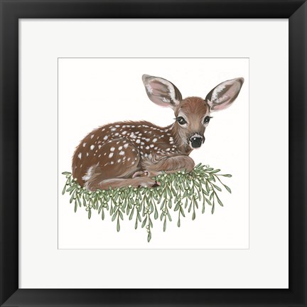 Framed Fawn Print