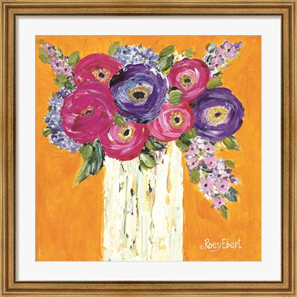 Framed Vase Full of Sunshine Print