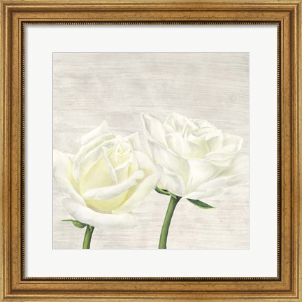 Framed Classic Roses II Print