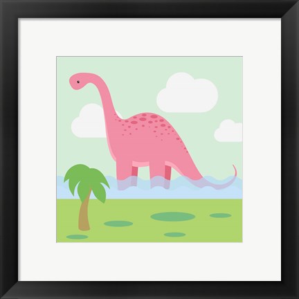 Framed Li&#39;l Bronto Print