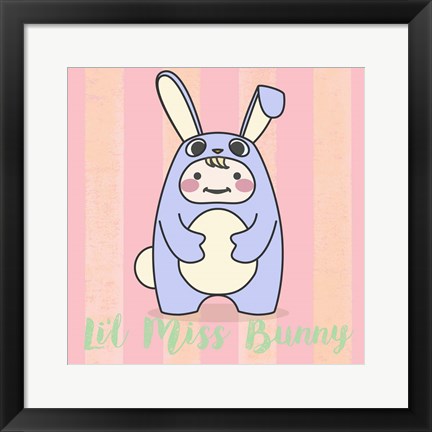 Framed Li&#39;l Bunny Print