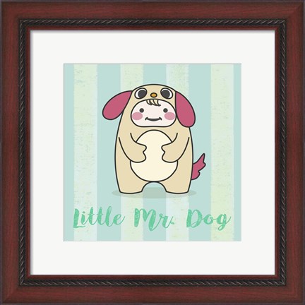 Framed Li&#39;l Dog Print