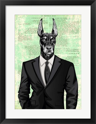 Framed Distinguished Gentleman Print