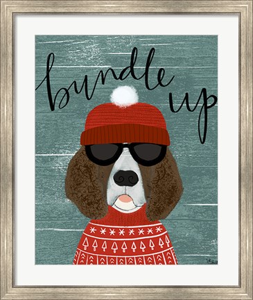 Framed Bundle Up Print