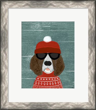 Framed Spaniel Print