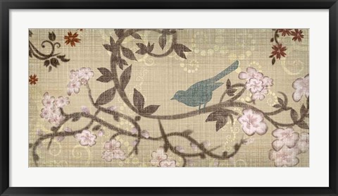 Framed Songbird I Print