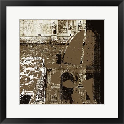 Framed Architectural Renaissance I Print