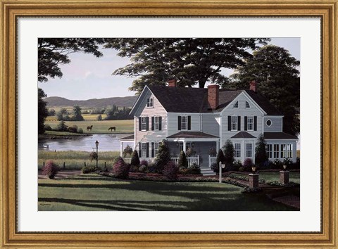 Framed Landscape &amp; Garden Print