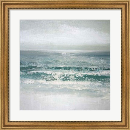 Framed Waves Print