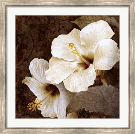 Framed Verdant Blooms Print