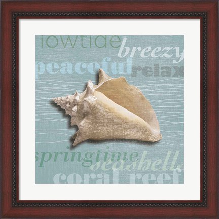 Framed Beach Collection IV Print