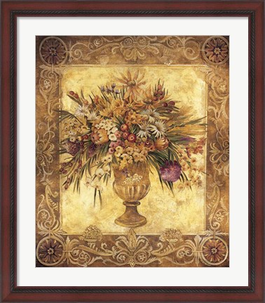 Framed Tuscan Urn Print