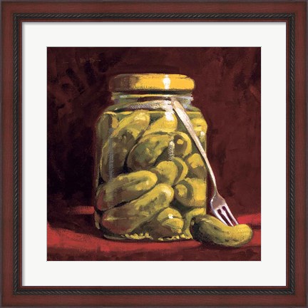 Framed Pickle Fork Print