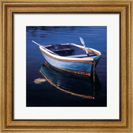 Framed Harbor Glow Print