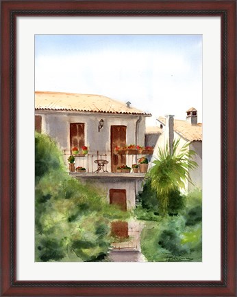 Framed Veranda Print