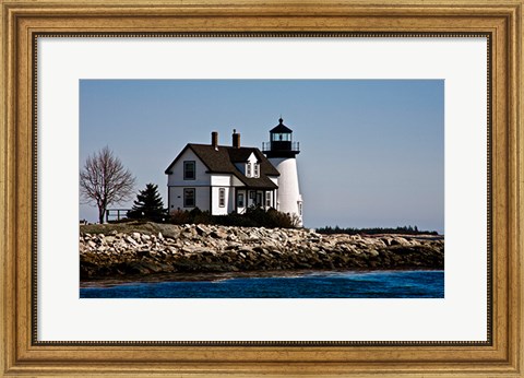 Framed Lighthouse II Print