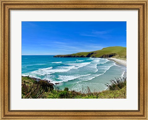 Framed Coastline Print