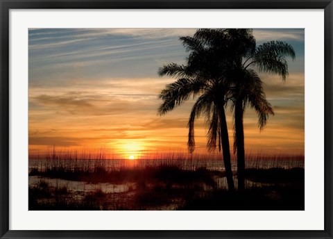 Framed Ana Maria Sunset Print