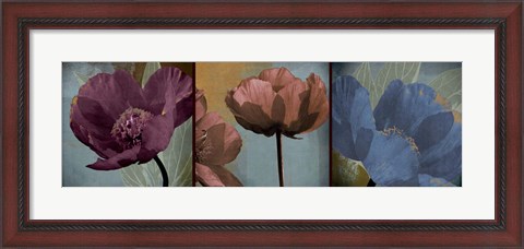 Framed Blooming Jewels Print