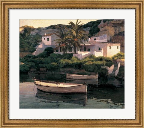 Framed Cala San Esteban Print