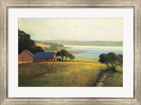 Framed Salt Water Farm Print