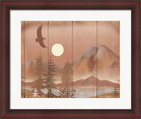 Framed Full Moon I Print