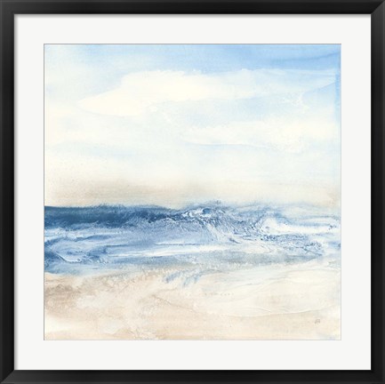 Framed Surf and Sand Print