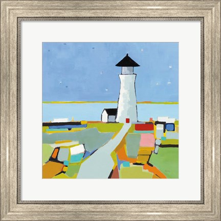 Framed To the Lighthouse Print