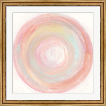 Framed Tropical Swirl II Print