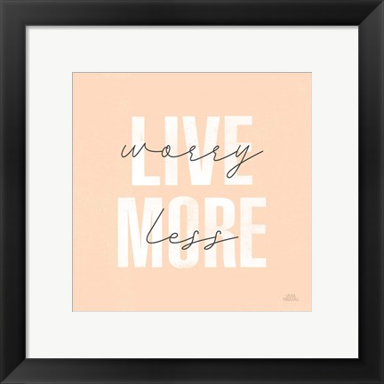 Framed Morning Affirmations II Print