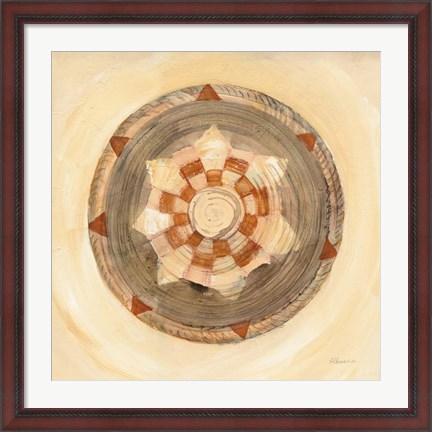 Framed Woven Beauty IV Print