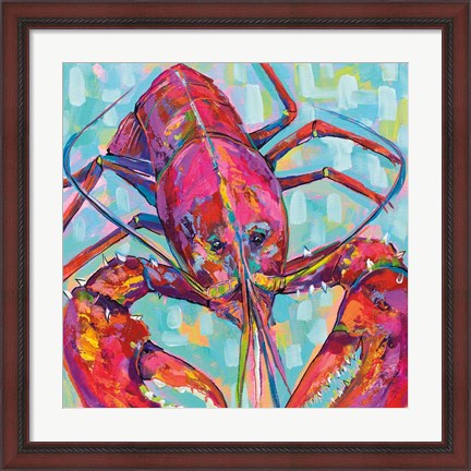 Framed Lilly Lobster III Print