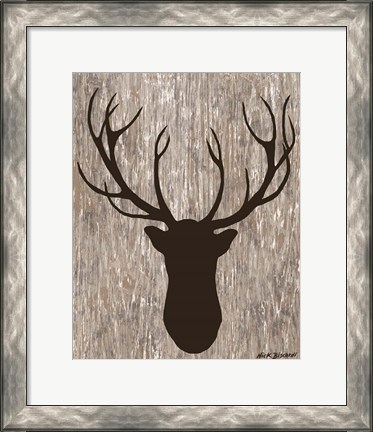 Framed Wilderness Deer Print