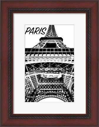 Framed Modern Paris IV Print