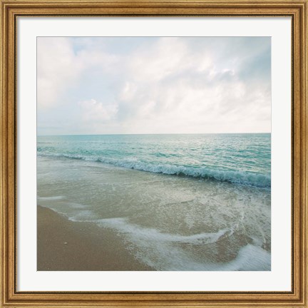 Framed Beach Scene III Print