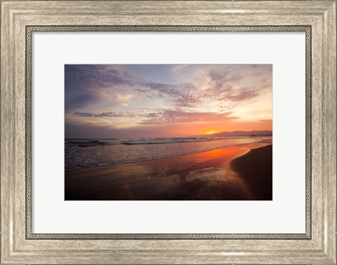 Framed Golden Sunset Print