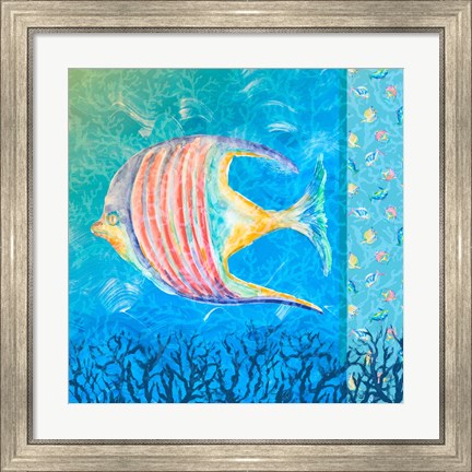 Framed Under the Sea II Print