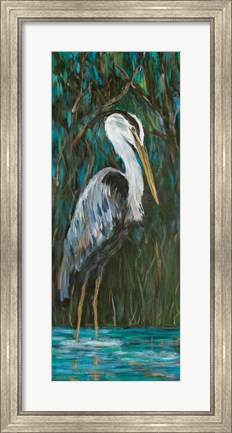 Framed Majestic Heron Print