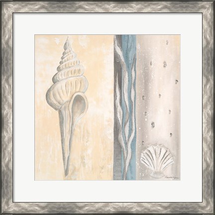 Framed Calming Sea I Print