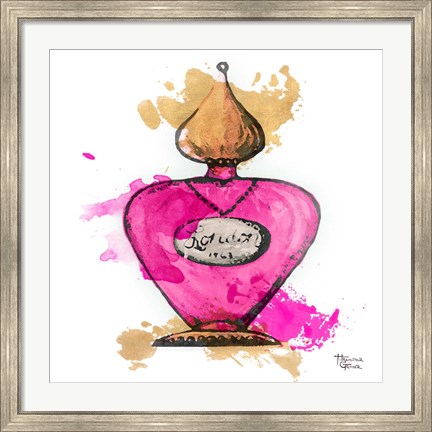 Framed Paris Perfume Square I Print