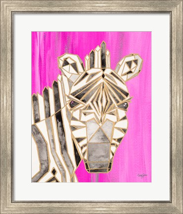 Framed Bright Origami III Print