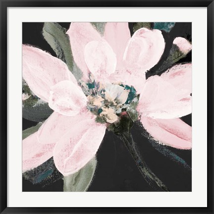 Framed Dark Blooming Moment II Print