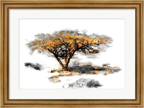 Framed Trees Alive II Print