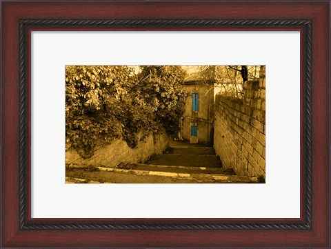 Framed Jerusalem I Print